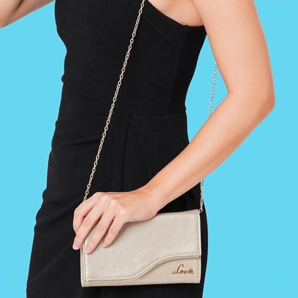 Lavie Women's Curve Ava Envelope Clutch | Ladies Purse Handbag - Image 5