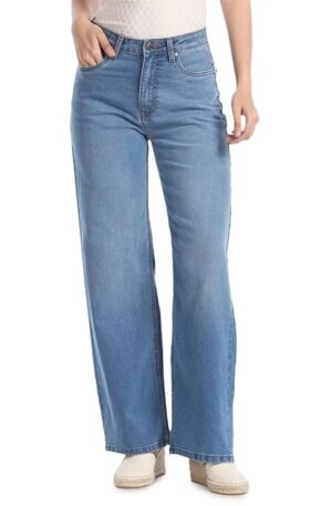 U.S. POLO ASSN. Women's Loose High Rise Jeans