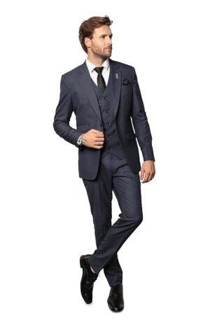 Menista Customized Three Piece Suit for Men