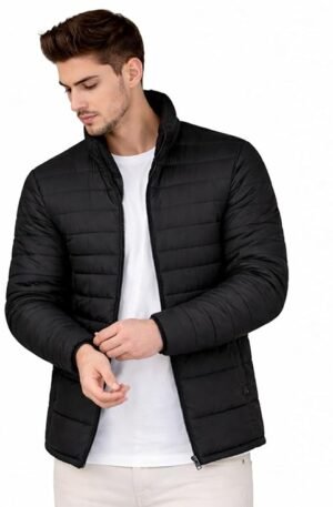 Ben Martin Men’s Black Quilted Winter Jackets || Lightweight Puffer Jacket for Men ||