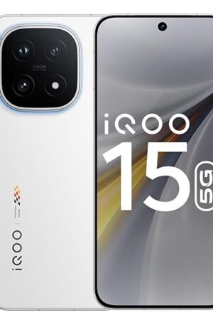 iQOO 15 (Legend, 12GB RAM, 256GB Storage) | Fastest Snapdragon 8 Elite Gen 5 Processor* | Origin OS 6 - Out of The Box* | Samsung 2K M14 Lead OLED Display