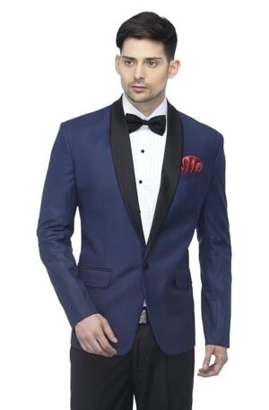 FAVOROSKI Men's Polyester and Viscose Tuxedo Blazers